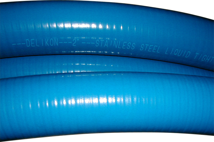 Stainless Steel Blue Liquid Tight Conduit