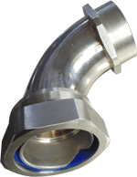 Delikon Stainless Steel Liquid Tight Connector and Stainless Steel Liquid Tight Conduit for harsh environments similar to those found in water and wastewater facilities.
